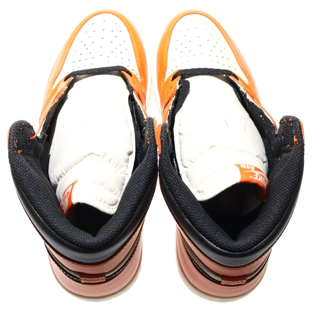 NIKE(ナイキ) AIR JORDAN1 RETRO HIGH REVERSE SHATTERED BACKBORD エアジョーダン1 シャッタードバックボード ハイカットスニーカー US9.5/27.5cm 555088-113