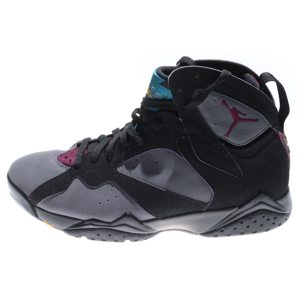 NIKE(ナイキ) 【観賞用 2015年製】 AIR JORDAN 7 RETRO BORDEAUX エアジョーダン7 レトロ ボルドー ハイカットスニーカー ブラック US9.5/27.5cm 304775-034