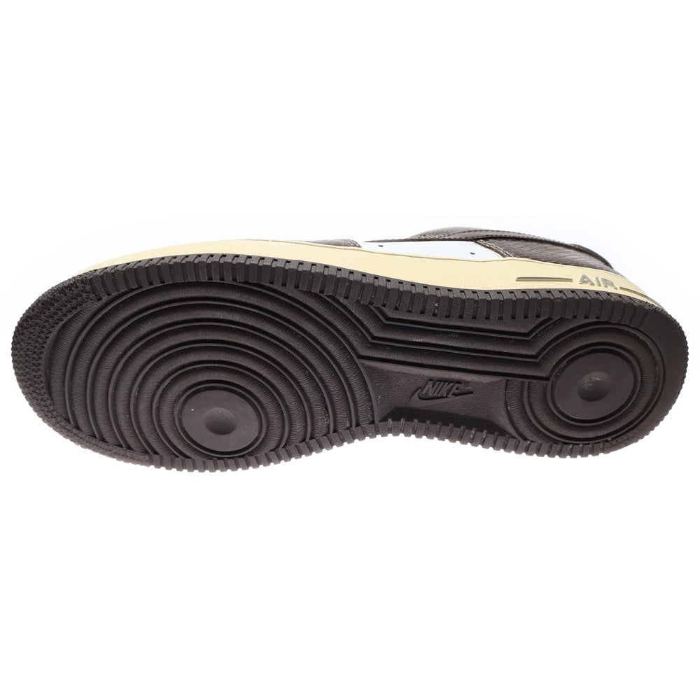 NIKE(ナイキ) 【観賞用 2004年製】 AIR FORCE 1 LOW PRM エアフォース1 ロー スキンパック スネーク ローカットスニーカー ブラウン US8/25cm 309096-121