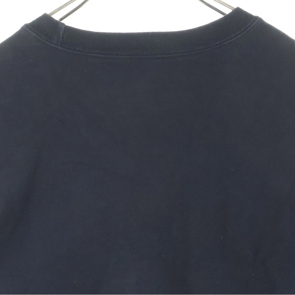 SUPREME(シュプリーム) 21SS Stacked Crewneck スタックド ロゴ クルーネック スウェット トレーナー ブラック