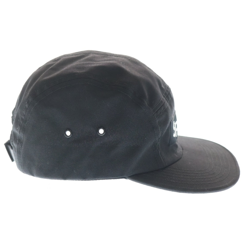 SUPREME(シュプリーム) 18SS Cordura Camp Cap コーデュラ ボックスロゴ ナイロン キャンプキャップ 帽子 ブラック