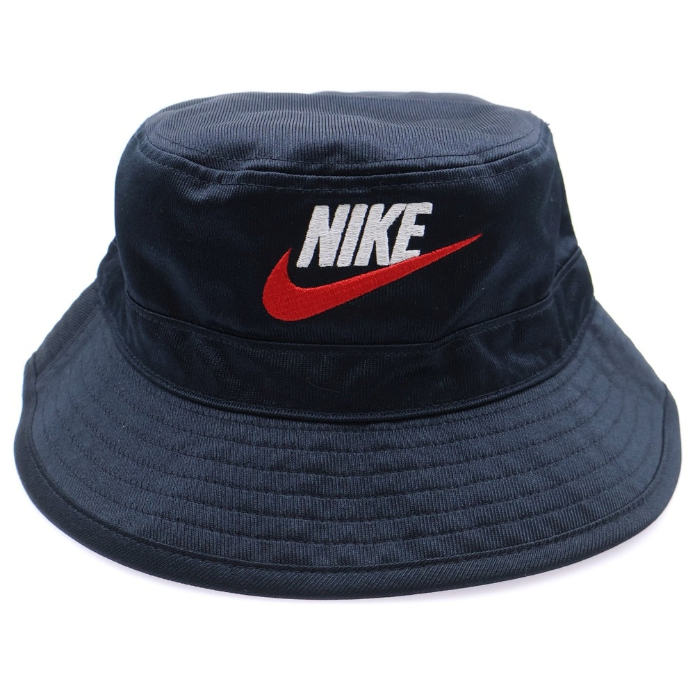 SUPREME(シュプリーム) 24SS ×NIKE Dazzle Crusher Hat ナイキ ダズル ロゴ刺繍 クラッシャー バケットハット 帽子 ブラック FZ6789-010
