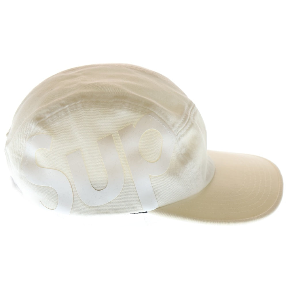 SUPREME(シュプリーム) 15AW Sup Camp cap サイドロゴ キャンプキャップ 帽子 ホワイト