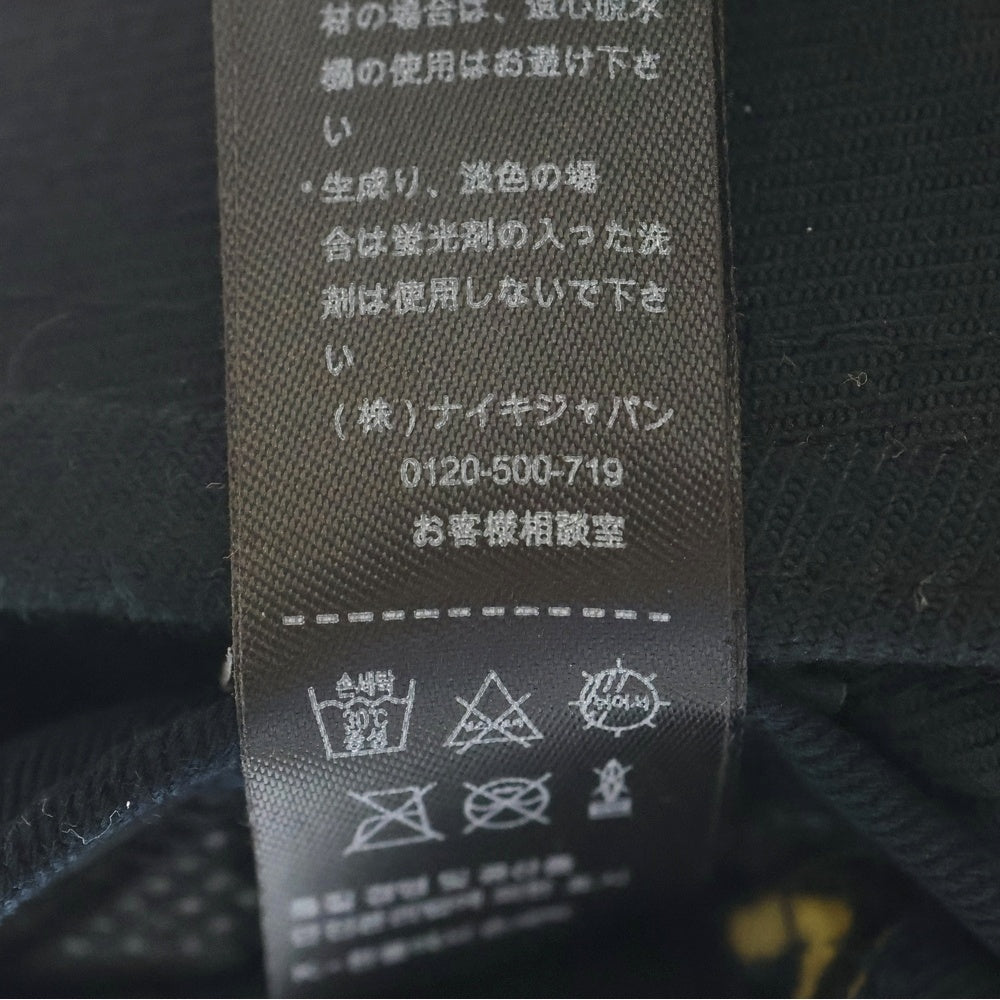 SUPREME(シュプリーム) 15AW ×NIKE Jordan 6-Panel cap ナイキ ジョーダン ロゴ刺繍 6パネル ベースボールキャップ 帽子 ブラック 799706-010