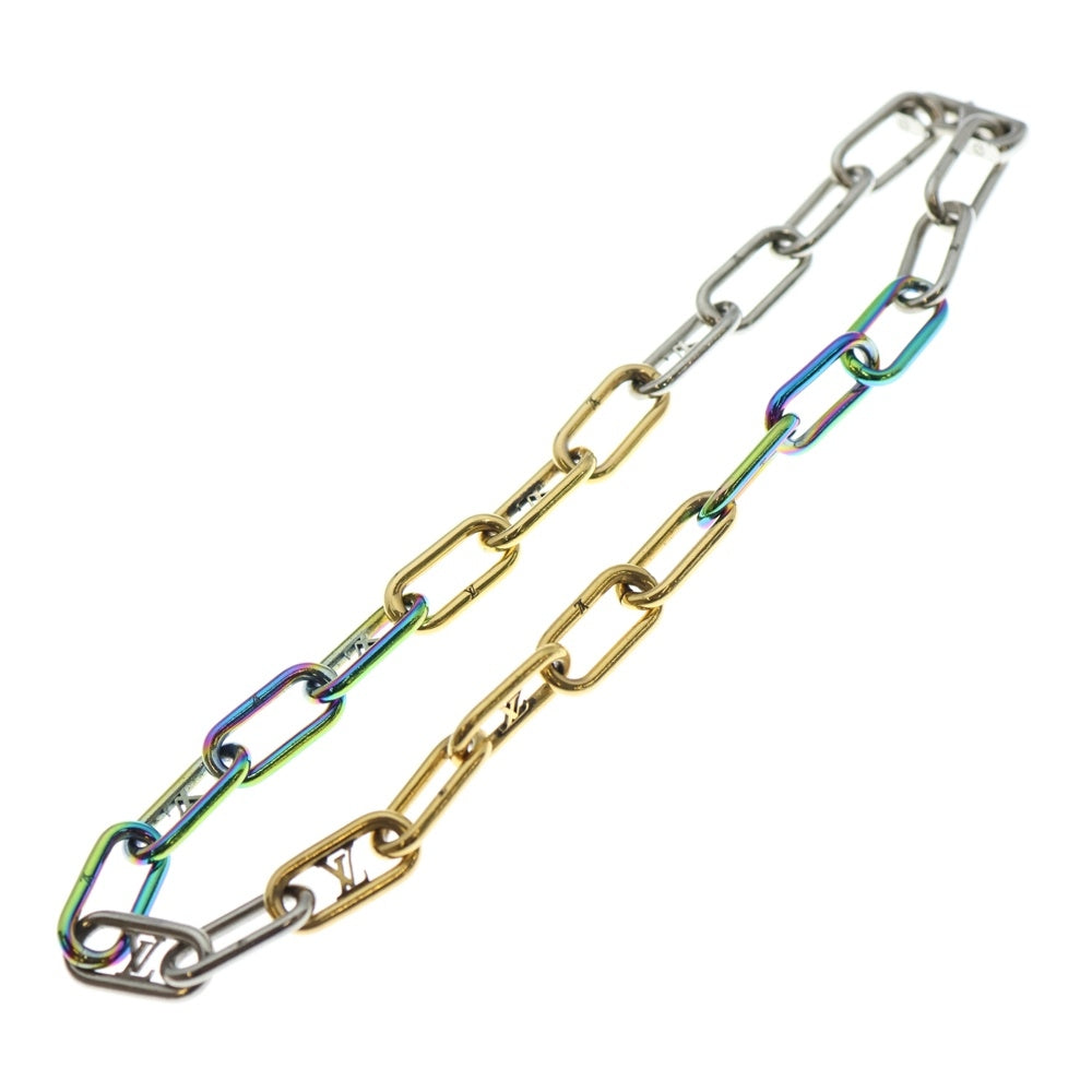 LOUIS VUITTON(ルイヴィトン) コリエ シグネチャー チェーン ネックレス マルチ M80177 AK0290 レディース