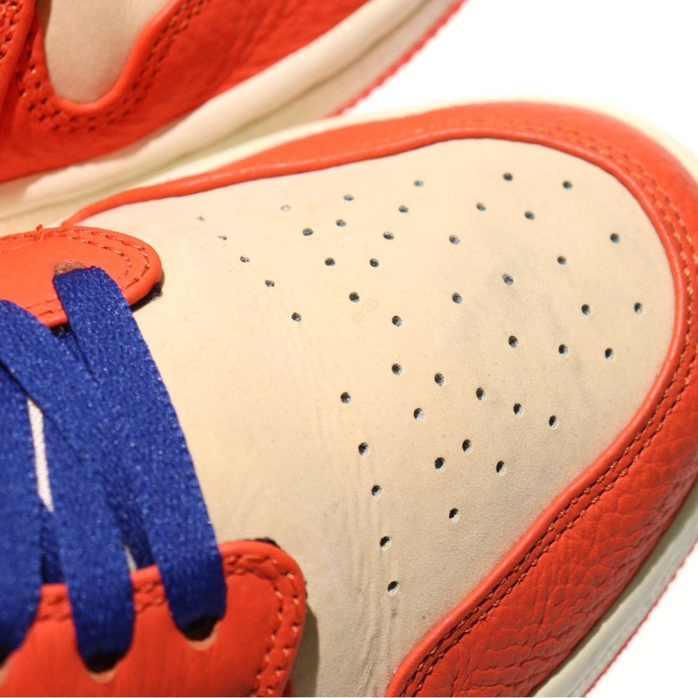 NIKE(ナイキ) AIR JORDAN 1 MID エアジョーダン1 ミッドカットスニーカー オレンジ/ブラック US10.5/28.5cm 852542-800