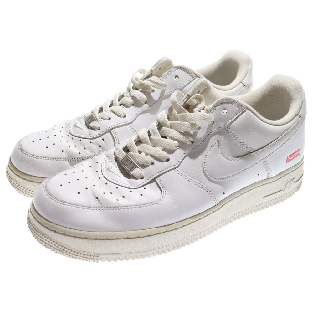 NIKE(ナイキ) ×SUPREME AIR FORCE 1 LOW シュプリーム エアフォース1 ローカットスニーカー ホワイト US10.5/28.5cm CU9225-100