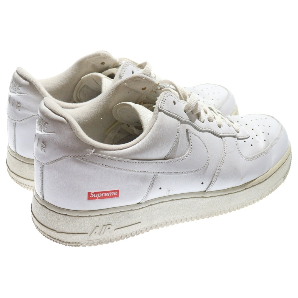 NIKE(ナイキ) ×SUPREME AIR FORCE 1 LOW シュプリーム エアフォース1 ローカットスニーカー ホワイト US10.5/28.5cm CU9225-100