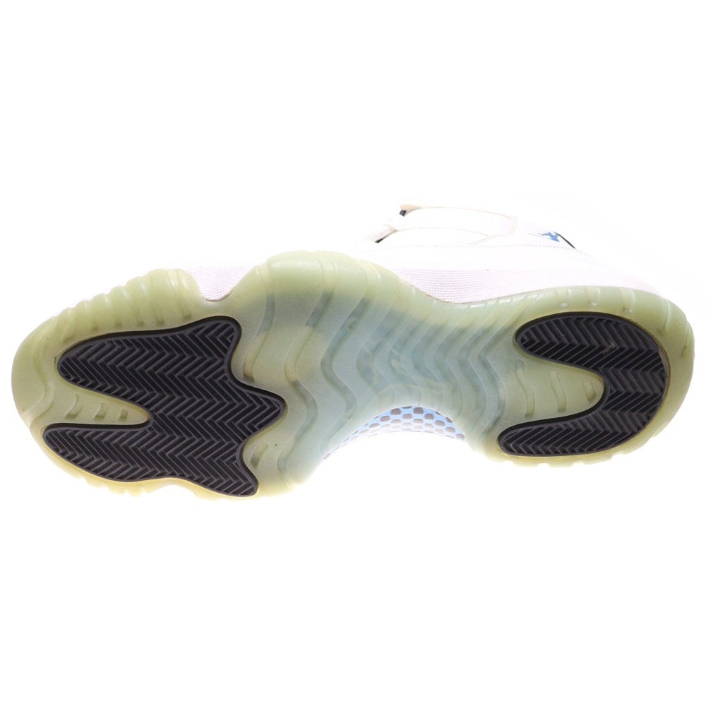 NIKE(ナイキ) 【観賞用 2014年製】 AIR JORDAN 11 RETRO エアジョーダン11レトロ ハイカットスニーカー ホワイト US10.5/28.5cm 378037-117