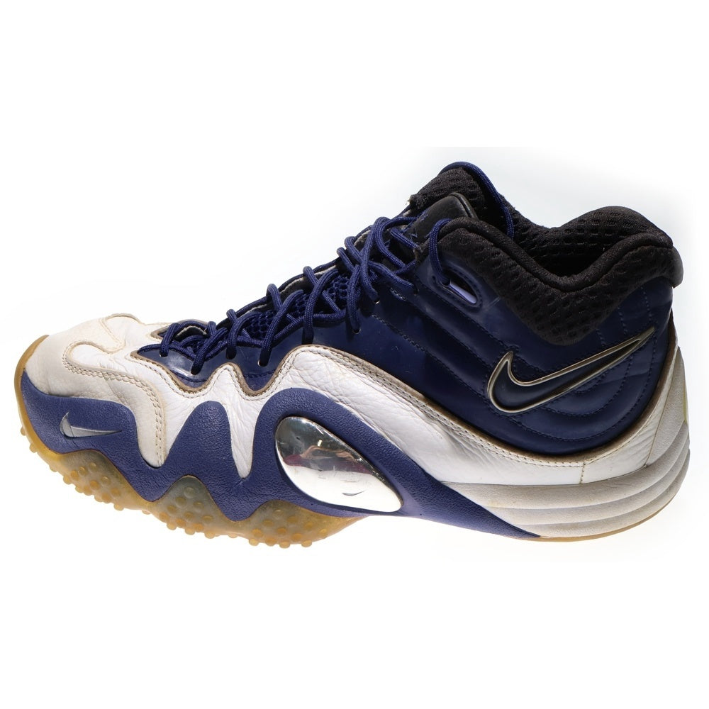 NIKE(ナイキ) 【観賞用 2011年製】 ZOOM UPTEMPO V PREMIUM ズーム アップテンポ プレミアム ハイカットスニーカー ネイビー/ホワイト US11/29cm 366570-401