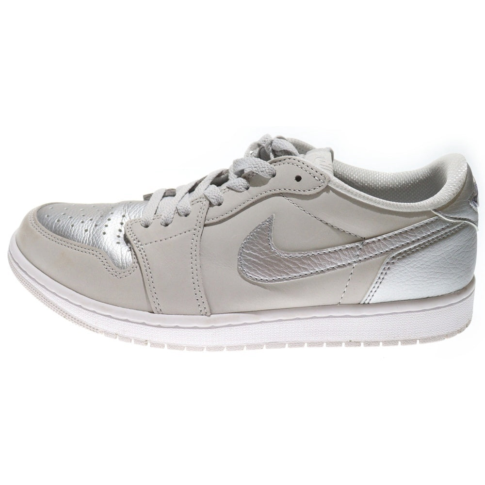 NIKE(ナイキ) AIR JORDAN 1 RETRO LOW OG SILVER エアージョーダン 1 レトロ ローカットスニーカー シルバー US11/29cm CZ0790-002