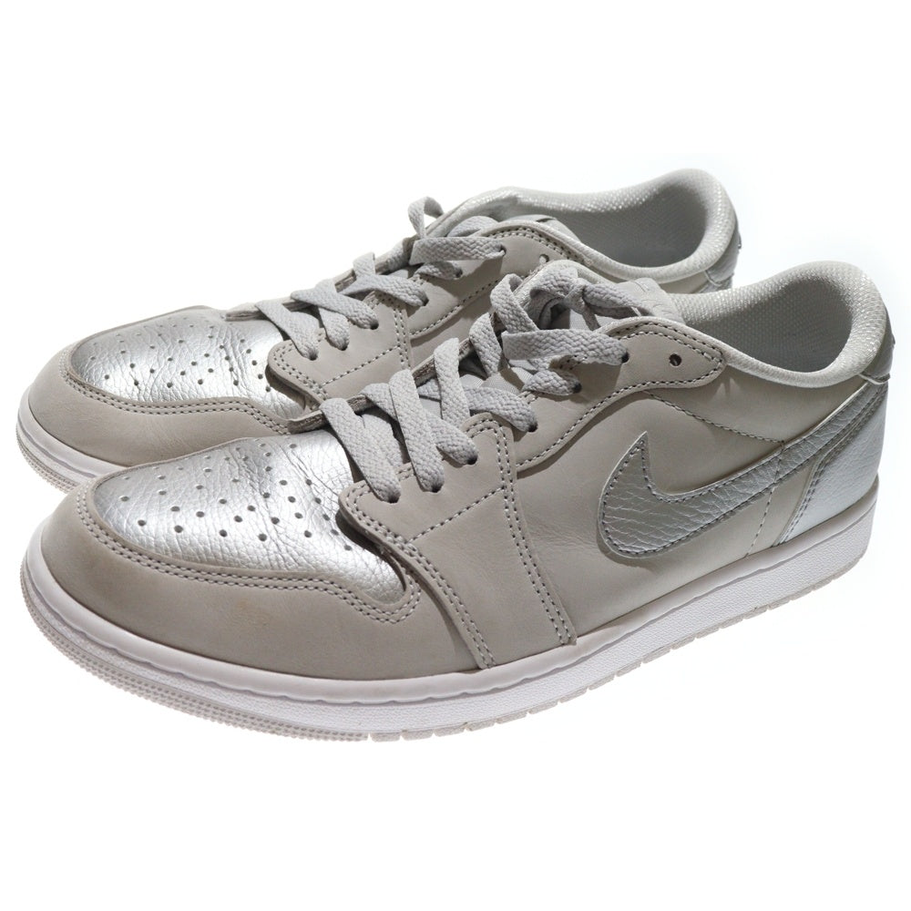 NIKE(ナイキ) AIR JORDAN 1 RETRO LOW OG SILVER エアージョーダン 1 レトロ ローカットスニーカー シルバー US11/29cm CZ0790-002