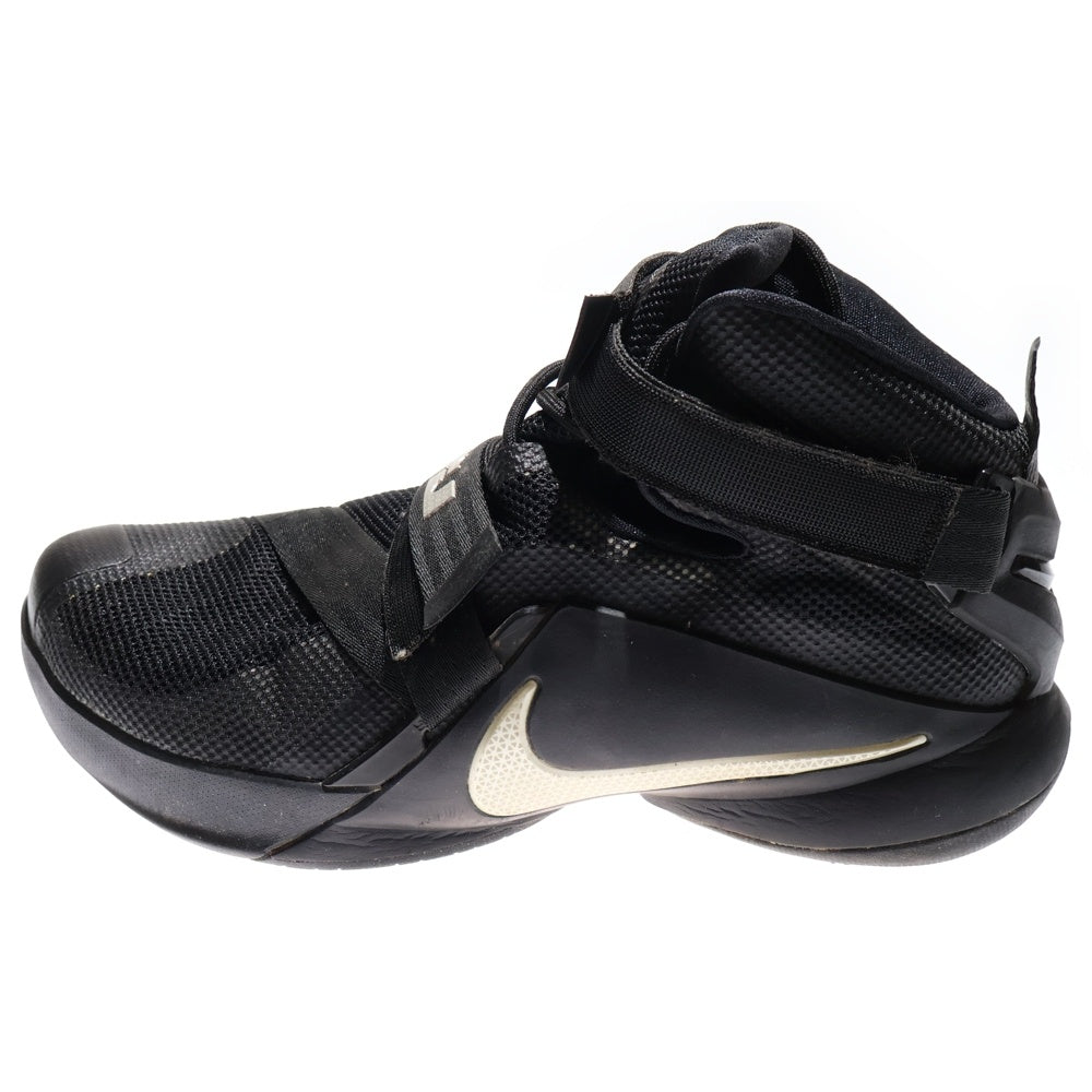 NIKE(ナイキ) 【観賞用 2015年製】 LEBRON SOLDIER IX レブロンソルジャー ハイカットスニーカー ブラック US10.5/28.5cm 794417-001