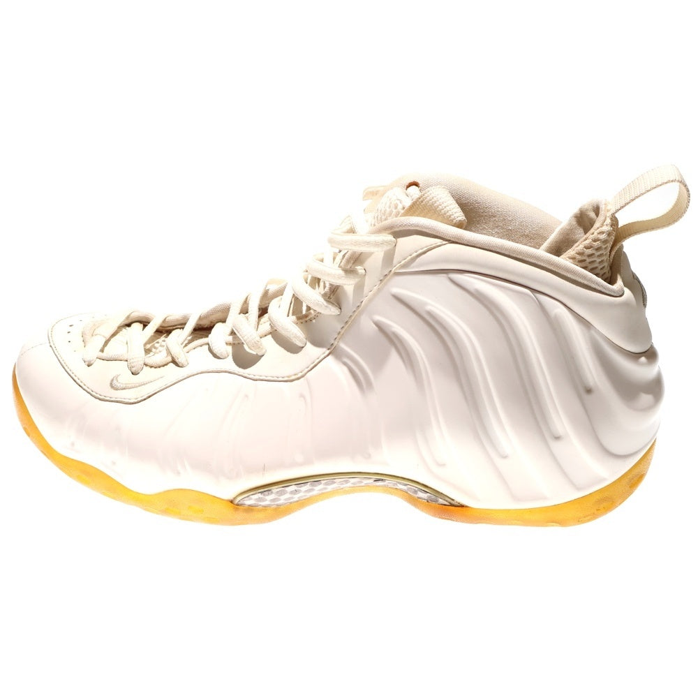 NIKE(ナイキ) 【観賞用 2012年製】 AIR FOAMPOSITE ONE エアフォームポジット ワン ハイカットスニーカー ホワイト US11/29cm 314996-100