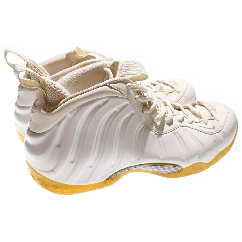 NIKE(ナイキ) 【観賞用 2012年製】 AIR FOAMPOSITE ONE エアフォームポジット ワン ハイカットスニーカー ホワイト US11/29cm 314996-100