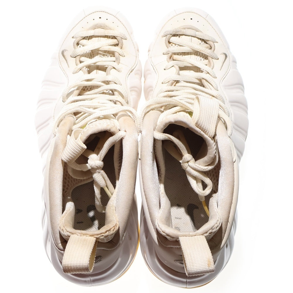 NIKE(ナイキ) 【観賞用 2012年製】 AIR FOAMPOSITE ONE エアフォームポジット ワン ハイカットスニーカー ホワイト US11/29cm 314996-100