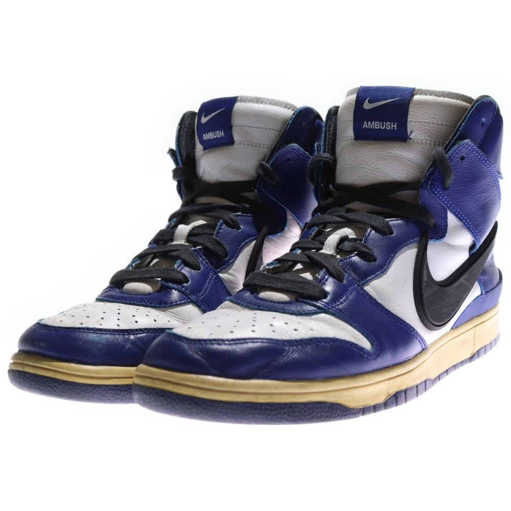 NIKE(ナイキ) ×AMBUSH DUNK HIGH DEEP ROYAL アンブッシュ ダンク ディープロイヤル ハイカットスニーカー ブルー/ホワイト US10.5/28.5cm CU7544-400