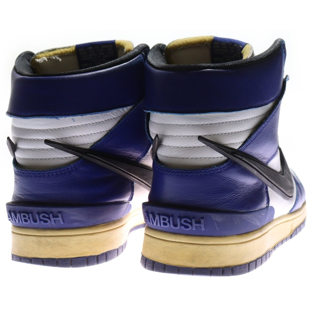 NIKE(ナイキ) ×AMBUSH DUNK HIGH DEEP ROYAL アンブッシュ ダンク ディープロイヤル ハイカットスニーカー ブルー/ホワイト US10.5/28.5cm CU7544-400