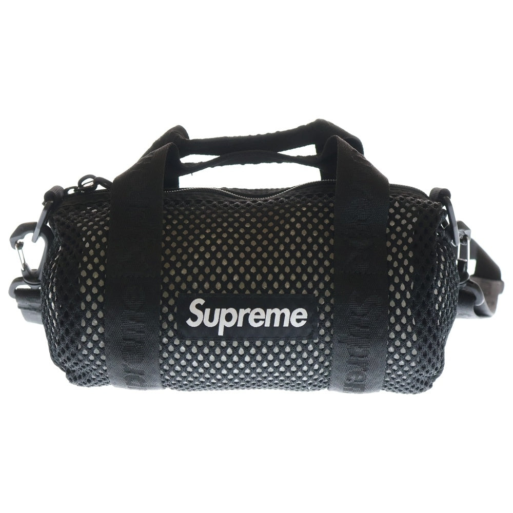 SUPREME(シュプリーム) 25SS Mesh Mini Duffle Bag メッシュ ミニ ダッフル ショルダーバッグ ブラック