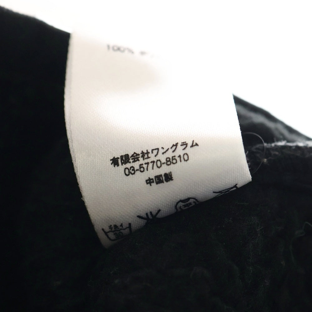 SUPREME(シュプリーム) 15AW Fleece Neck Gaiter ロゴプリント フリース ネックウォーマー ブラック