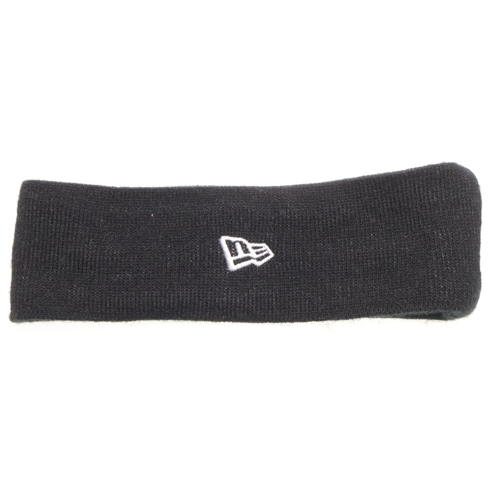 SUPREME(シュプリーム) 18AW ×NEW ERA Big Logo Headband ニューエラ ビッグ ロゴ ヘッドバンド ブラック