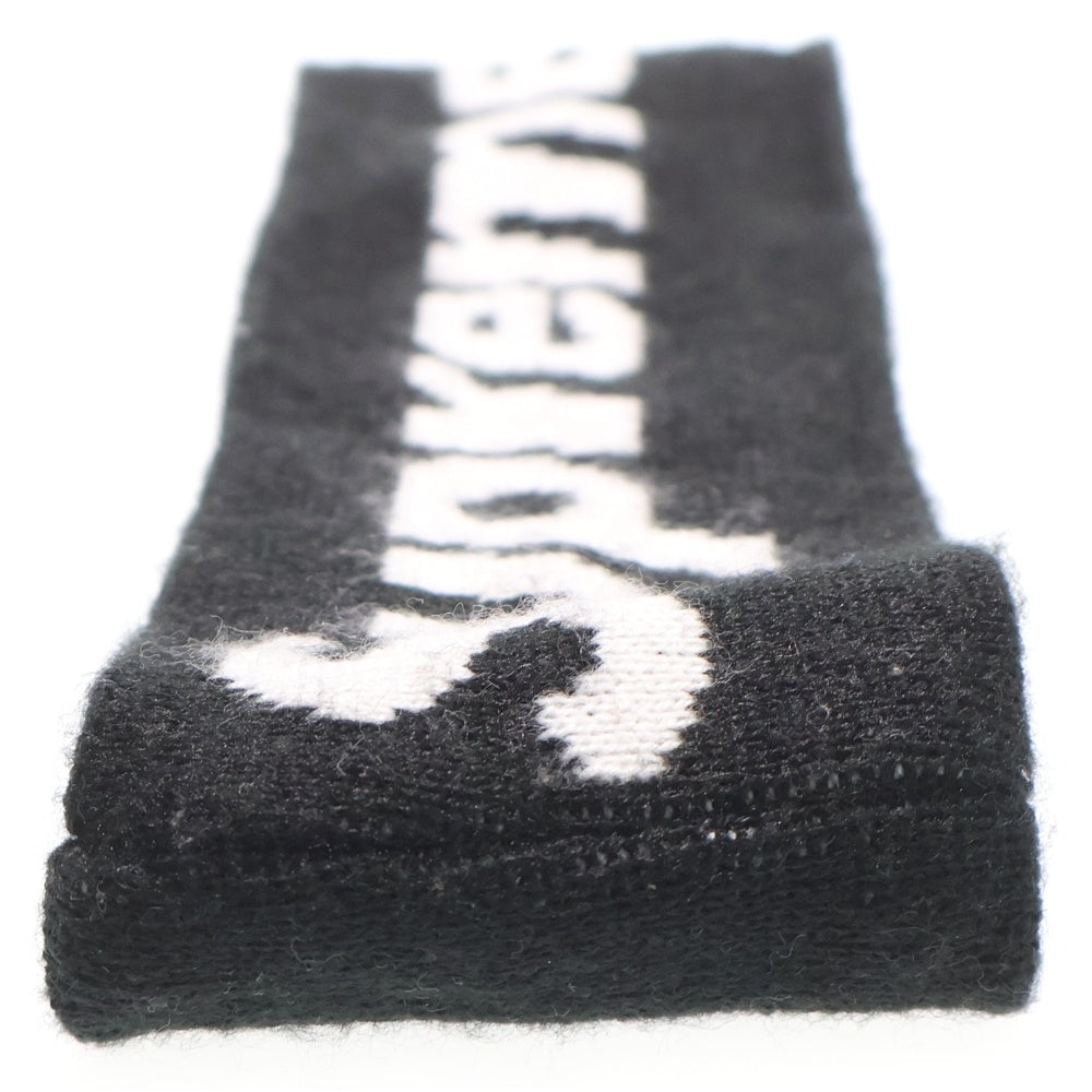 SUPREME(シュプリーム) 18AW ×NEW ERA Big Logo Headband ニューエラ ビッグ ロゴ ヘッドバンド ブラック