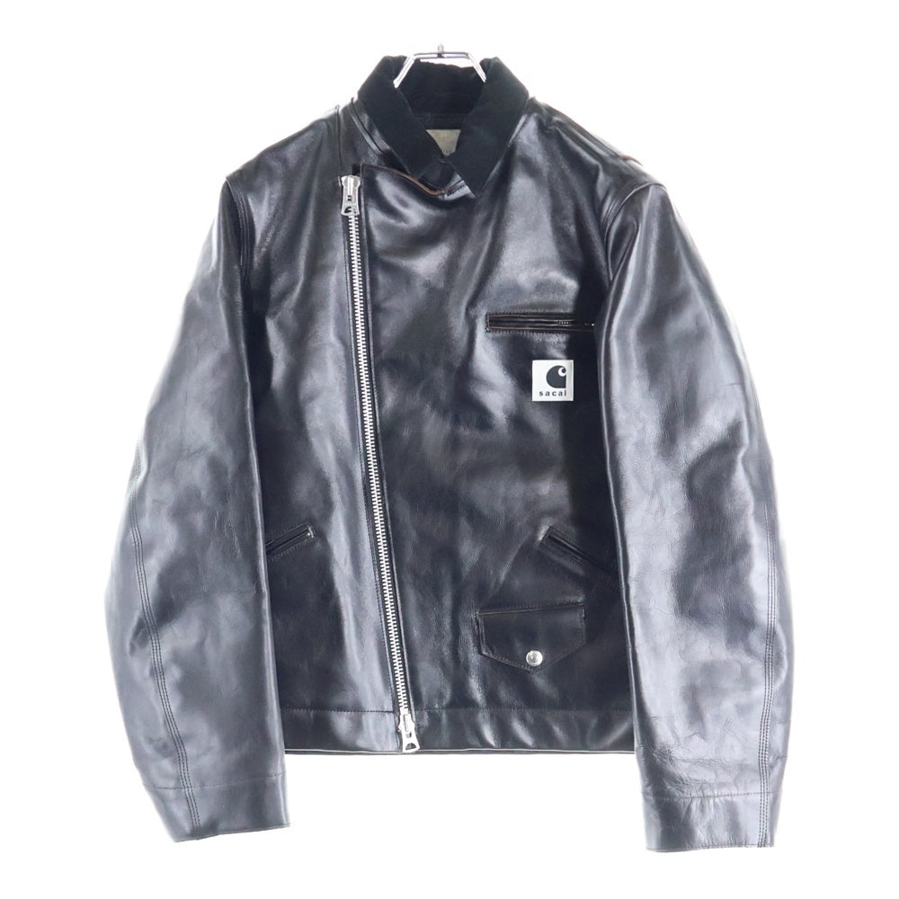 Sacai(サカイ) 25AW ×Carhartt WIP Leather Jacket カーハート