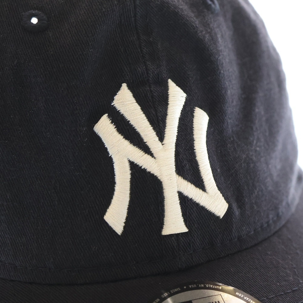 NEW ERA(ニューエラ) ×AIME LEON DORE エメ レオン ドレ 6パネル ロゴ刺繍 ベースボールキャップ 帽子 ネイビー