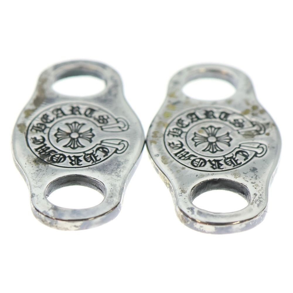 CHROME HEARTS(クロムハーツ) SHOELACE SET V1シューレース 2個セット ホースシュー シューレースストッパー シルバー