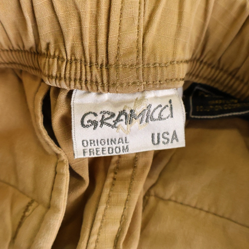 GRAMICCI(グラミチ) 15AW ×BEAMS ビームス ウエストベルト リップストップカーゴパンツ コヨーテ GMP-15F114