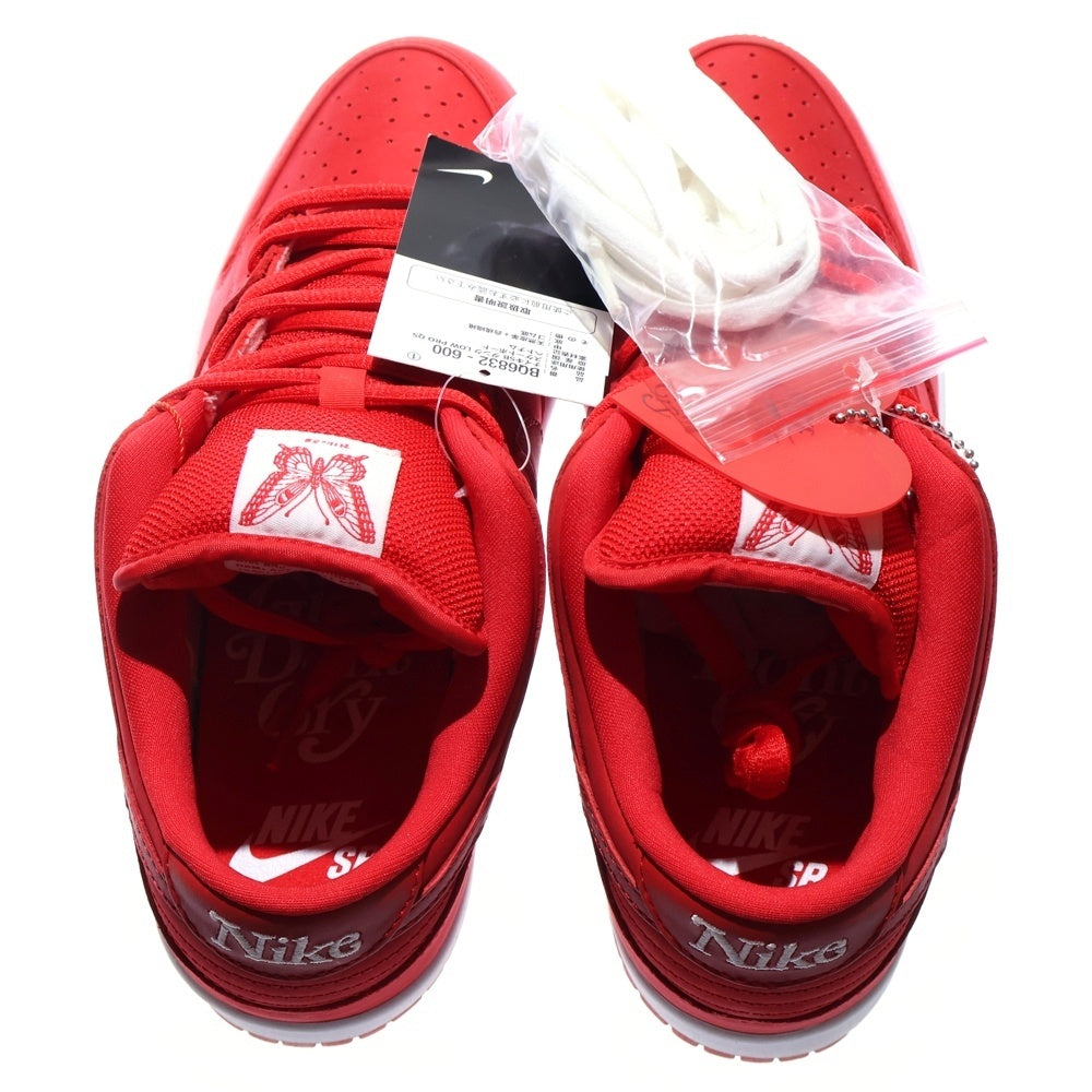 NIKE SB(ナイキエスビー) ×Girls Don't Cry SB DUNK LOW PRO QS ガールズ ドント クライ ダンク ローカットスニーカー レッド US8.5/26.5cm BQ6832-600