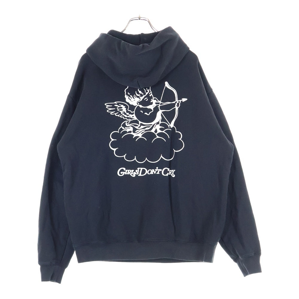 Girls Don't Cry(ガールズドントクライ) ANGEL HOODIE ロゴプリント