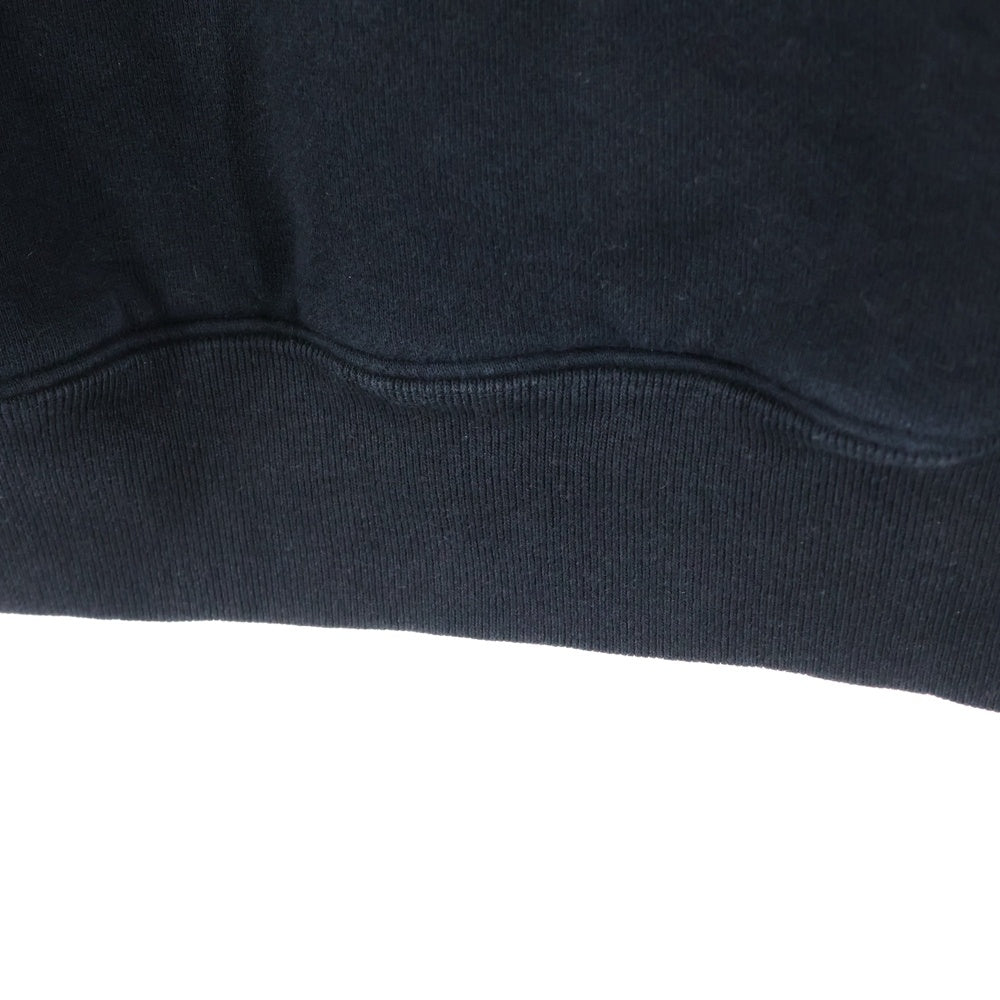 Girls Don't Cry(ガールズドントクライ) ANGEL HOODIE ロゴプリント エンジェル プルオーバーパーカー スウェットフーディ ブラック