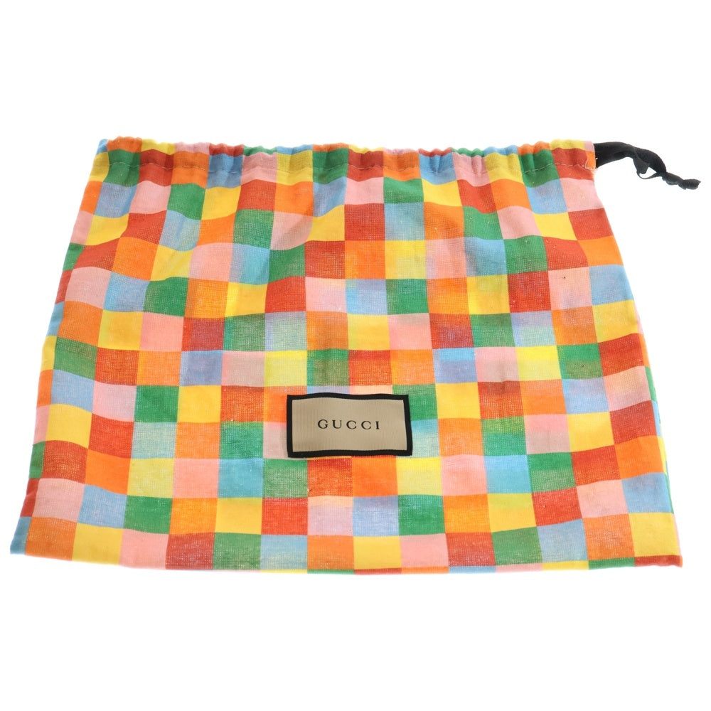GUCCI(グッチ) GGマーモント キルティング キャンバス スモール ショルダーバッグ マルチ レディース 447632
