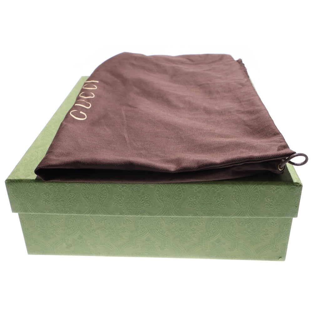 GUCCI(グッチ) ホースビット チェーン装飾 レザー サイドゴア チェルシーブーツ ブラック 670393