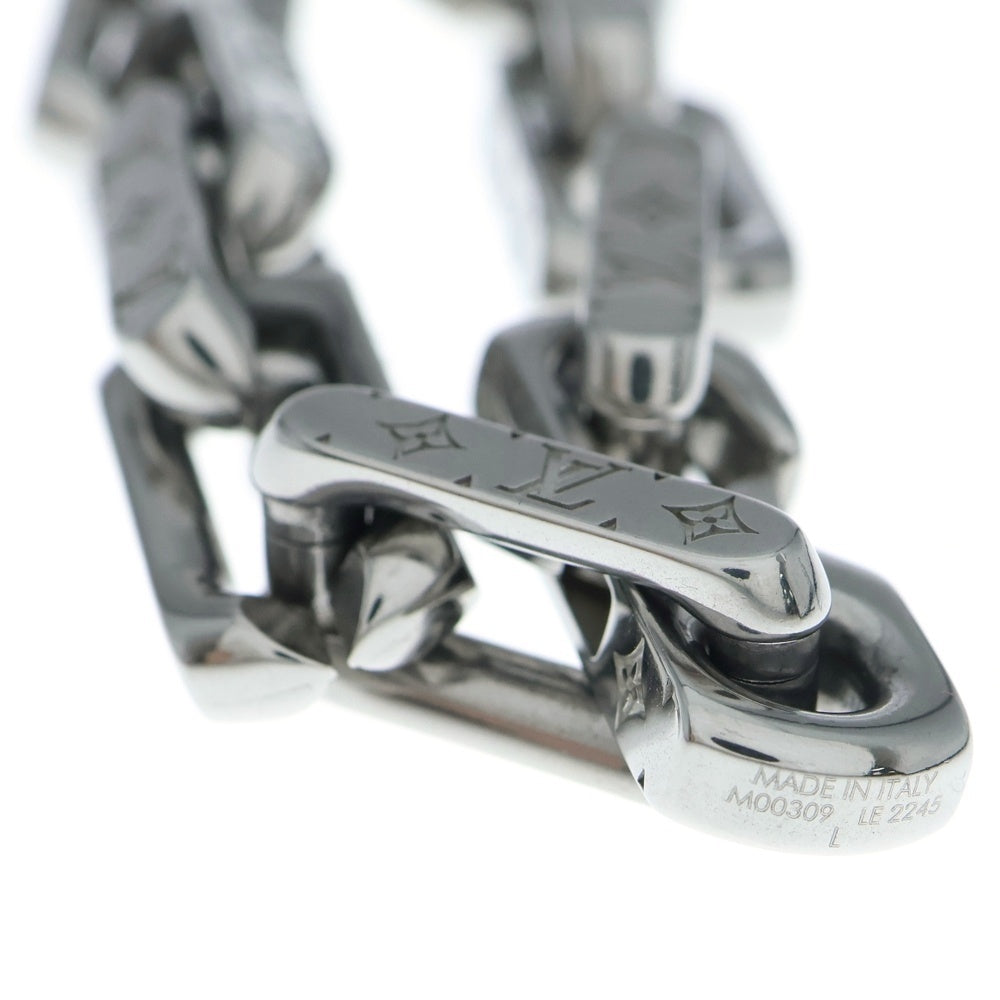 LOUIS VUITTON(ルイヴィトン) コリエ モノグラム ブレスレット シルバー M00309 LE2245