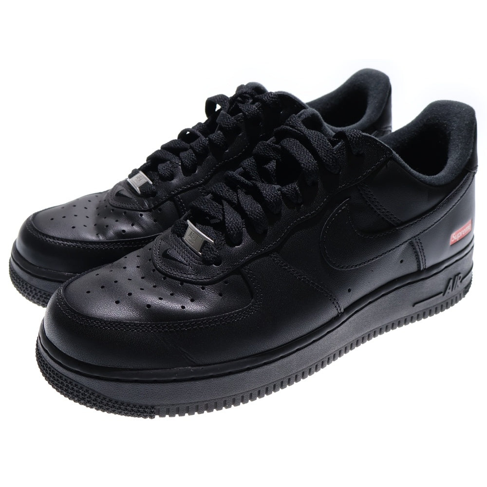 NIKE(ナイキ) ×SUPREME AIR FORCE 1 LOW エアフォース1 ローカットスニーカー ブラック US8/26cm CU9225-001
