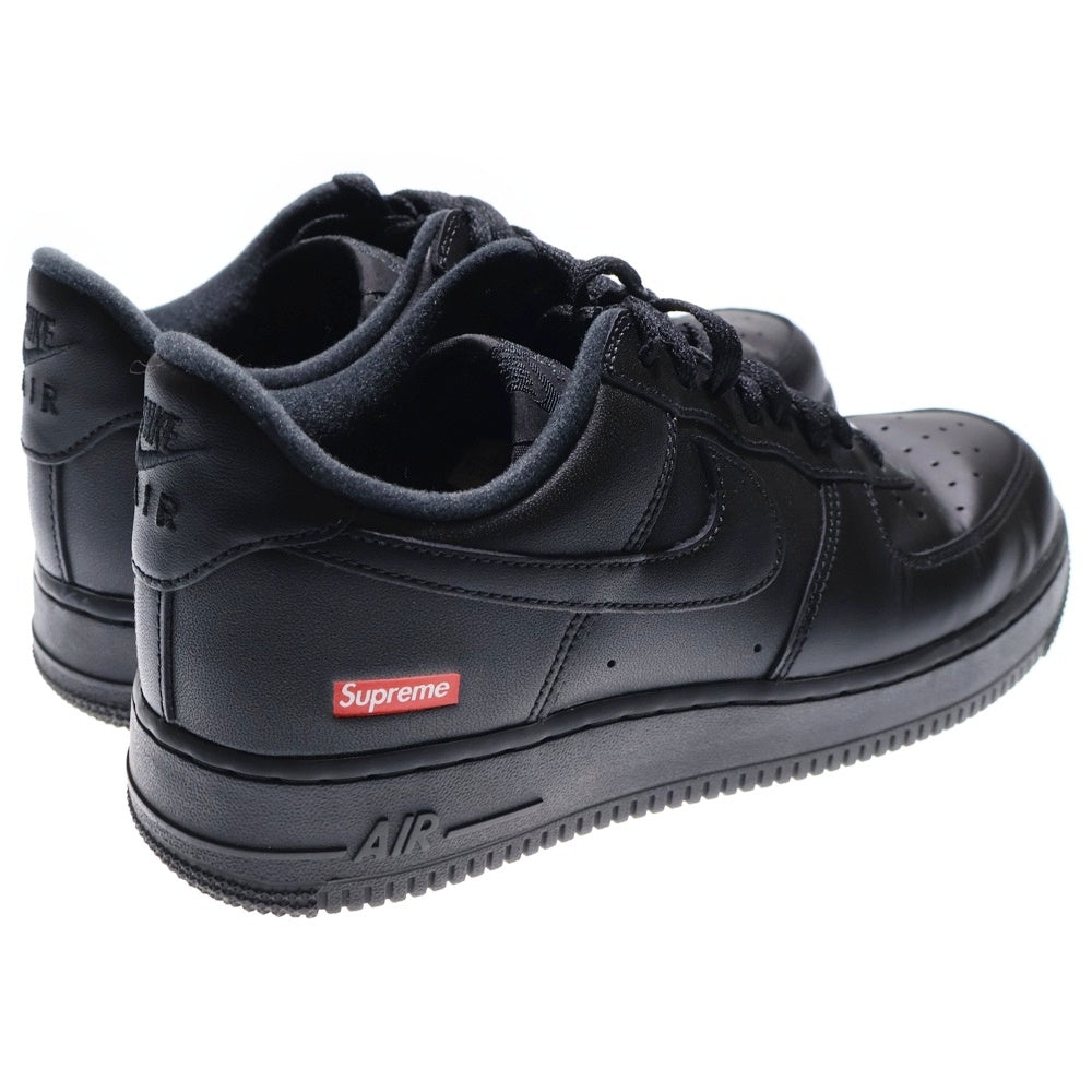 NIKE(ナイキ) ×SUPREME AIR FORCE 1 LOW エアフォース1 ローカットスニーカー ブラック US8/26cm CU9225-001