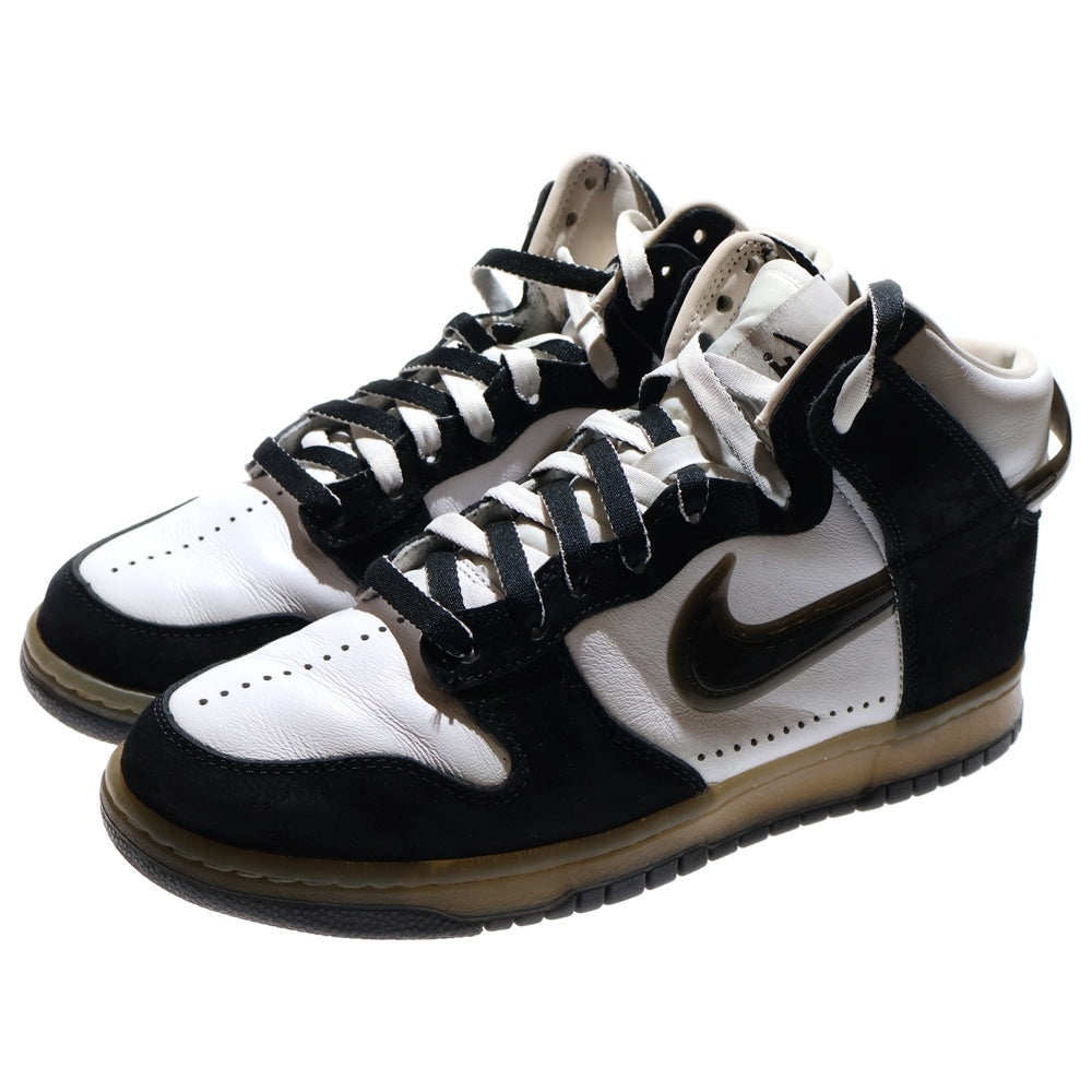 NIKE(ナイキ) ×SLAM JAM DUNK HIGH スラムジャム ダンク ハイカットスニーカー ブラック/ホワイト US8/26cm DA1639-101