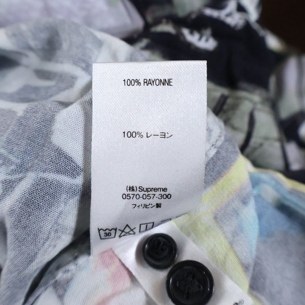 SUPREME(シュプリーム) 21SS 190 Bowery Rayon S/S Shirt バウリー レーヨン 総柄 半袖シャツ マルチ