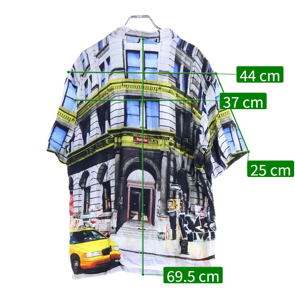 SUPREME(シュプリーム) 21SS 190 Bowery Rayon S/S Shirt バウリー レーヨン 総柄 半袖シャツ マルチ
