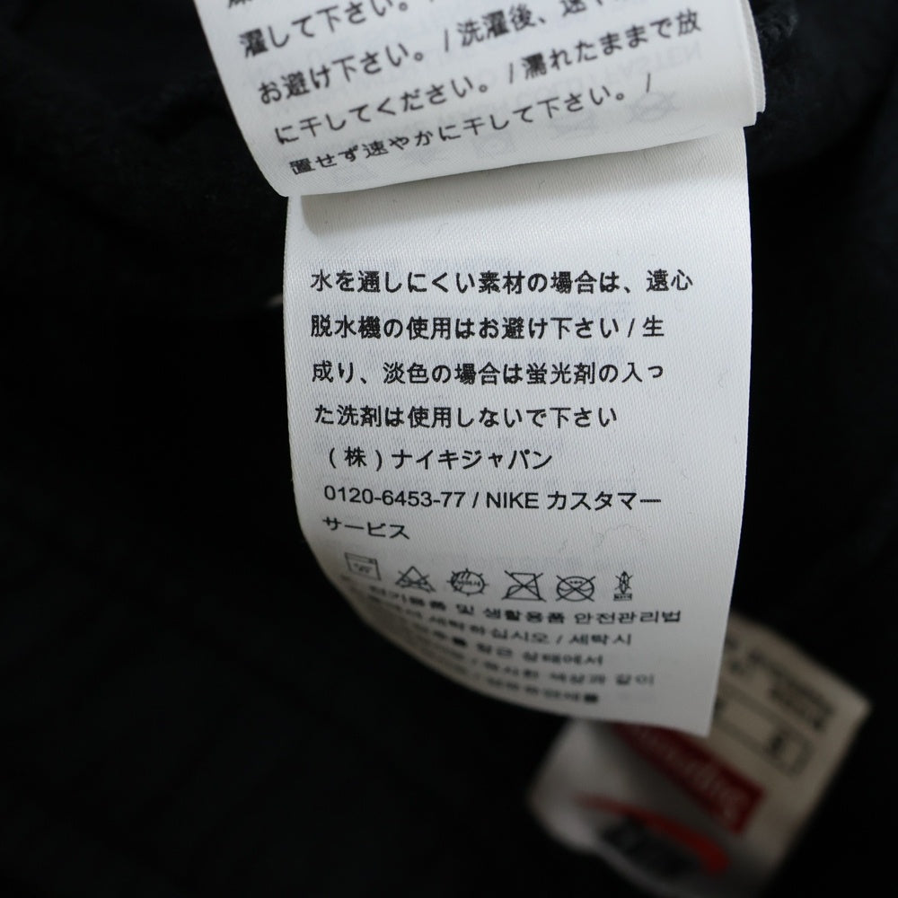 NIKE(ナイキ) 18AW ×SUPREME Sweat Pants シュプリーム ロゴエンブロイダリー スウェットパンツ ブラック