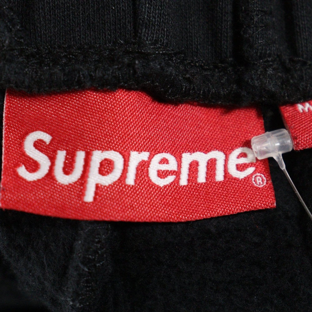 SUPREME(シュプリーム) 22SS Reverse Patchwork Sweatshort リバースパッチワーク スウェットショート ハーフパンツ ブラック