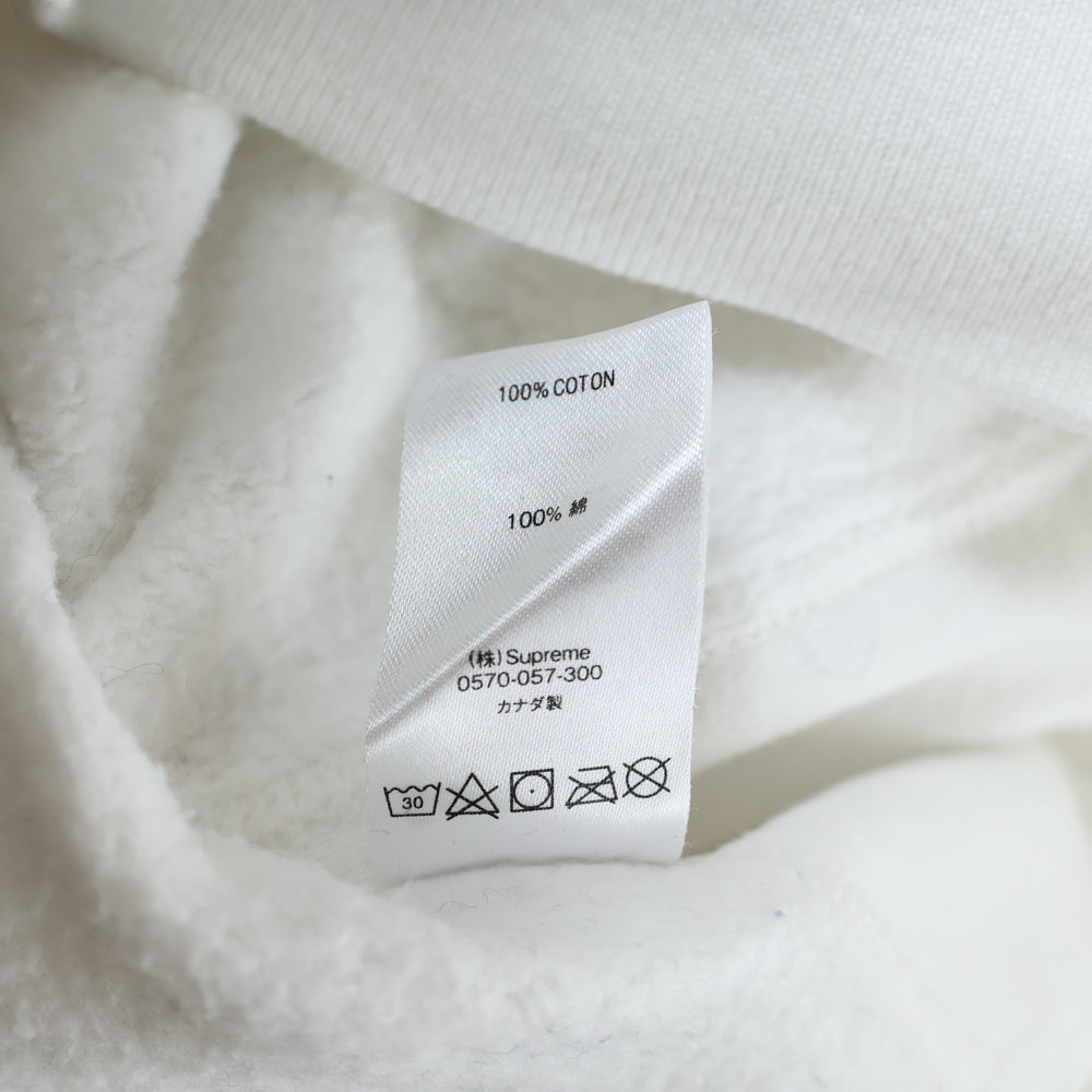 SUPREME(シュプリーム) Small Box Logo Hooded Sweatshirts スモールボックスロゴ プルオーバーパーカー スウェットフーディ ホワイト