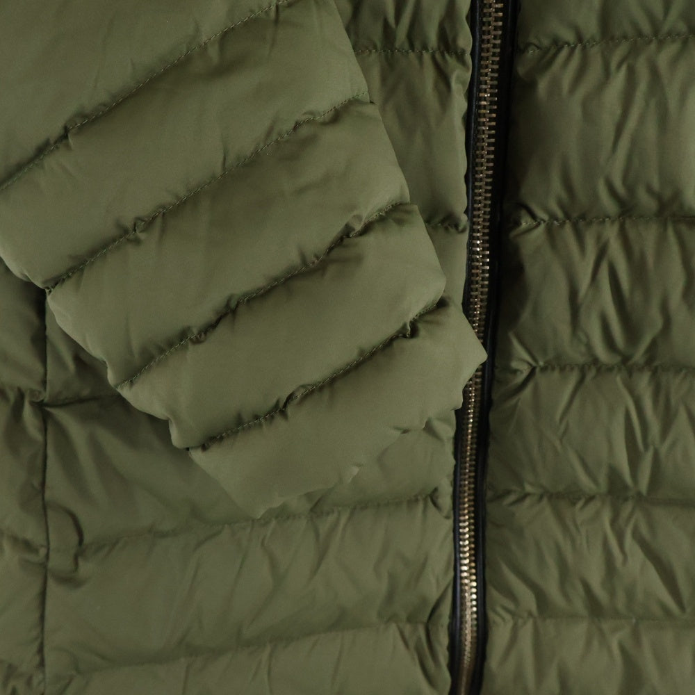 TOMMY HILFIGER(トミーヒルフィガー) ファーフード付き ナイロン ダウンコート ジャケット カーキ レディース WW0WW21015