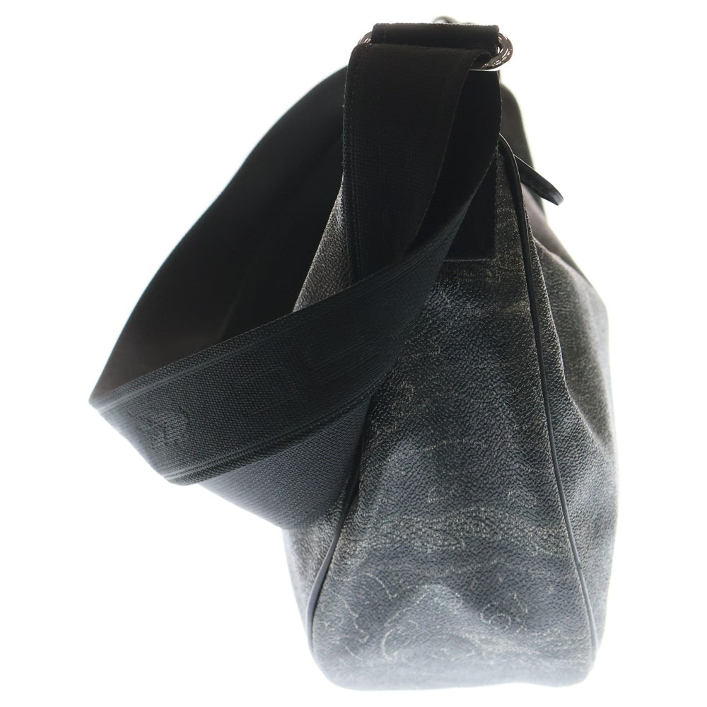 ETRO(エトロ) ペイズリー柄 レザー ショルダーバッグ ボディバッグ ブラック レディース