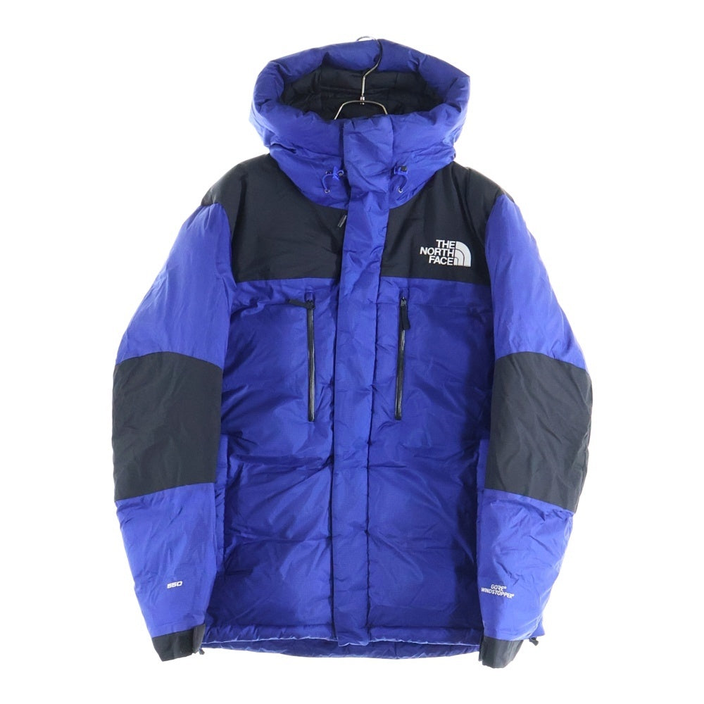 THE NORTH FACE(ザノースフェイス) HIMALAYAN WINDSTOPPER DOWN ヒマラヤン ウィンドストッパー ジップアップ ナイロン ダウンジャケット ブルー T93L2L