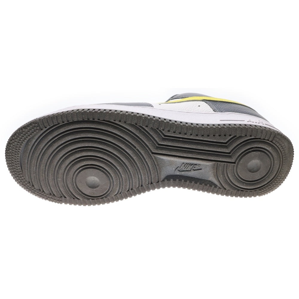 NIKE(ナイキ) BY YOU AIR FORCE 1 バイユー エアフォース1 レザー ローカットスニーカー ホワイト/グレー/イエロー US9.5/27.5cm DN4162-991