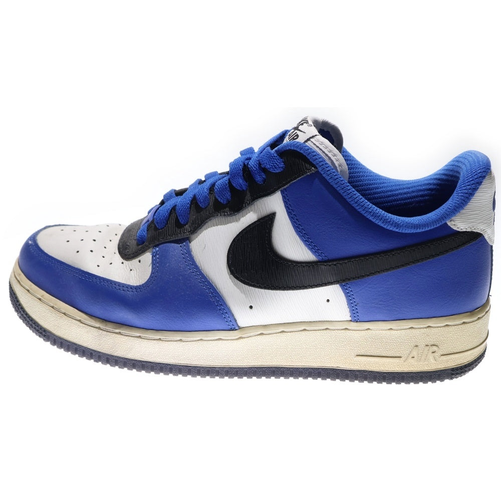 NIKE(ナイキ) BY YOU AIR FORCE 1 LOW バイユー エアフォース1 ローカットスニーカー ホワイト/ブルー US9.5/27.5cm CT7875-994