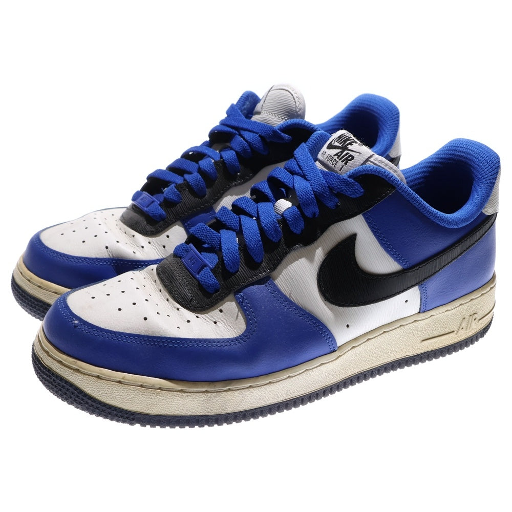 NIKE(ナイキ) BY YOU AIR FORCE 1 LOW バイユー エアフォース1 ローカットスニーカー ホワイト/ブルー US9.5/27.5cm CT7875-994
